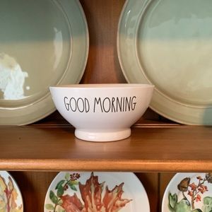 Rae Dunn Good morning bowl